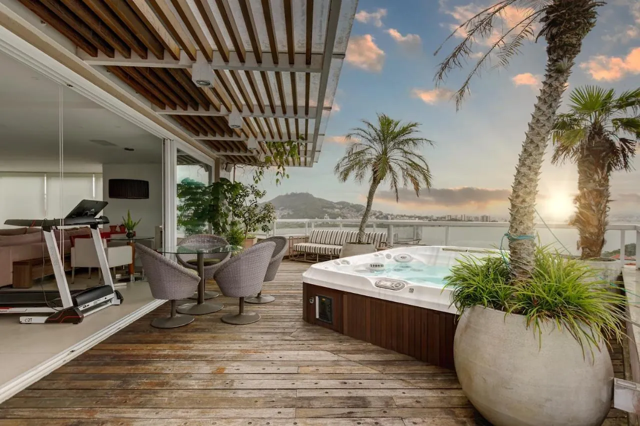 Apartment Triplex Com Jacuzzi Na Melhor Vista De Floripa! Florianopolis