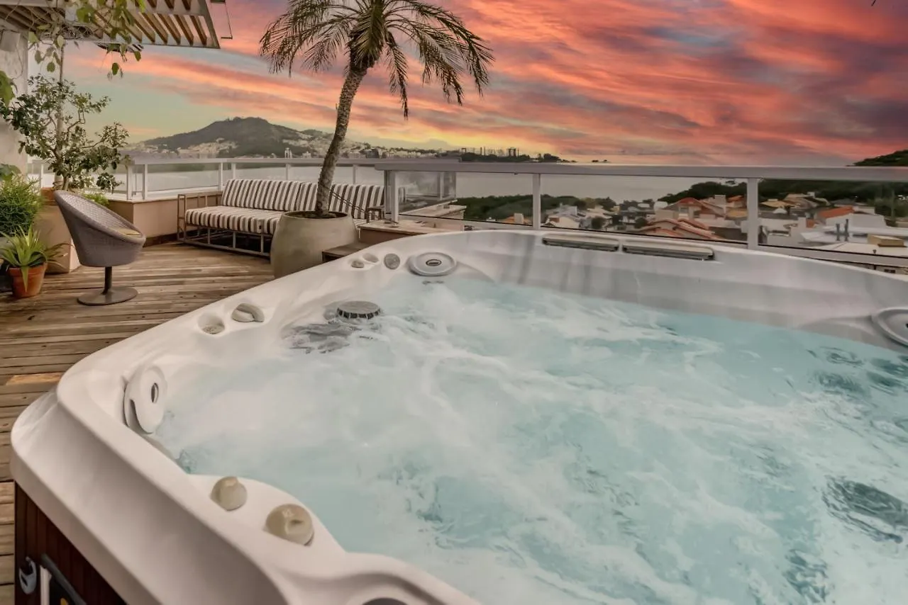 Triplex Com Jacuzzi Na Melhor Vista De Floripa! Florianopolis Apartment
