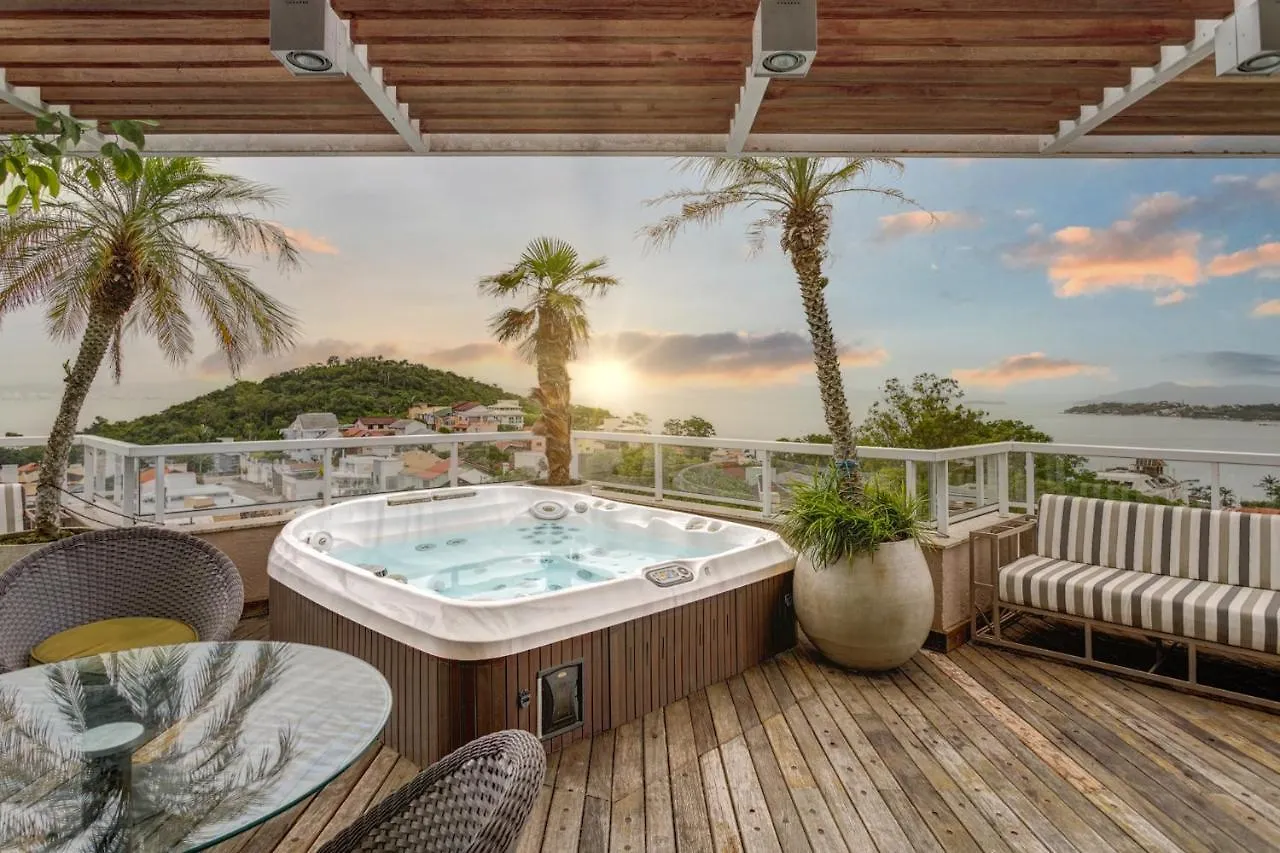 Apartment Triplex Com Jacuzzi Na Melhor Vista De Floripa! Florianopolis